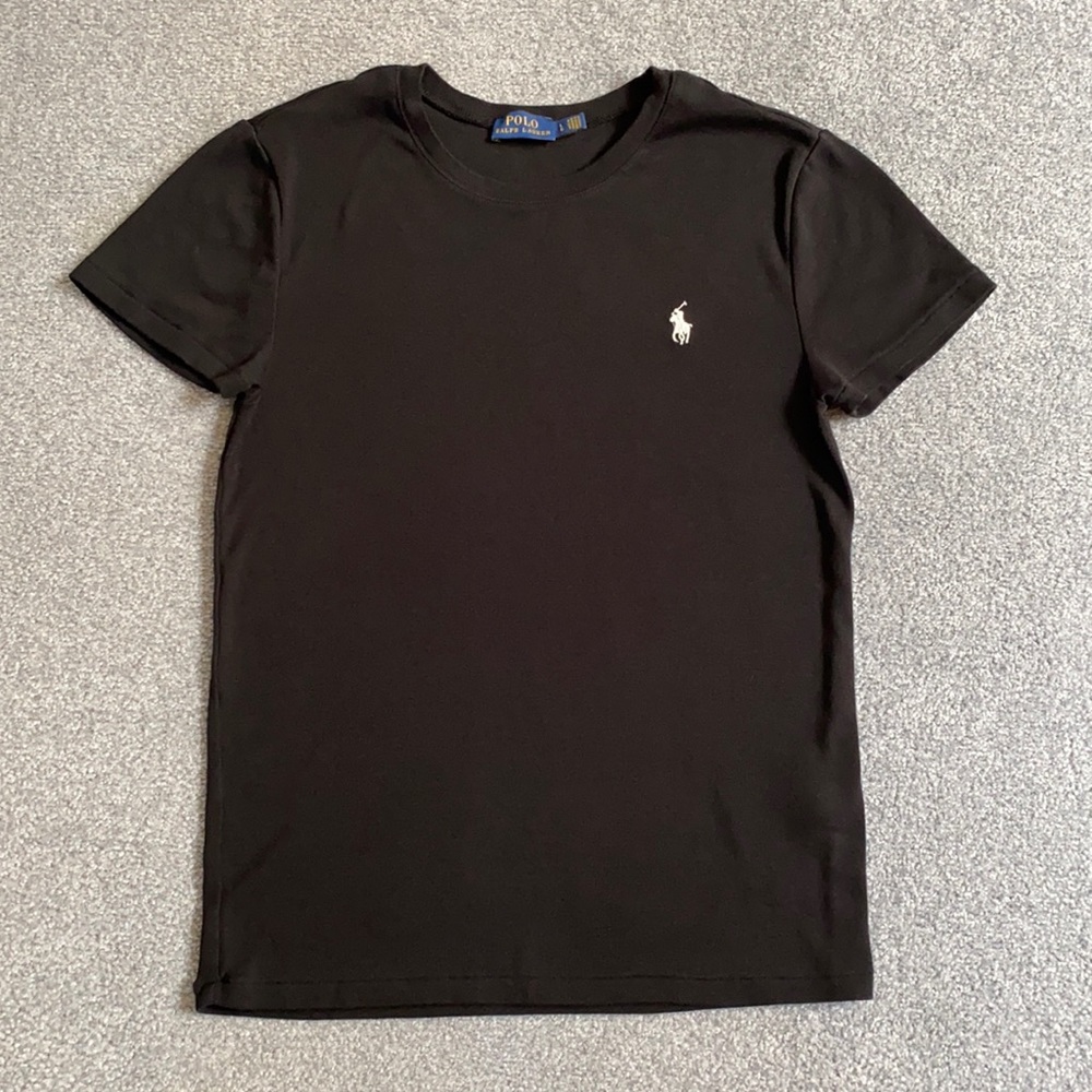 Polo Ralph Lauren Tee - Black, Women’s Size Large